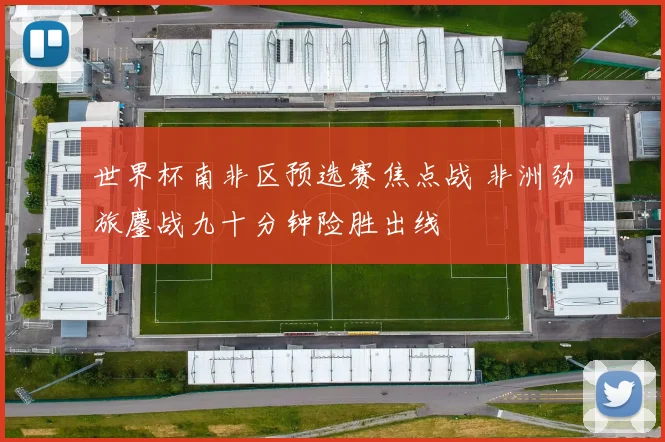 世界杯南非区预选赛焦点战 非洲劲旅鏖战九十分钟险胜出线