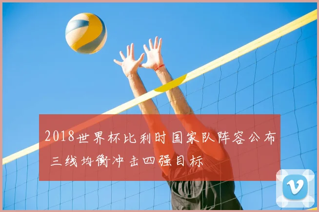 2018世界杯比利时国家队阵容公布 三线均衡冲击四强目标