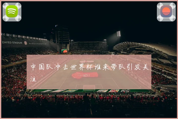 中国队冲击世界杯谁来带队引发关注